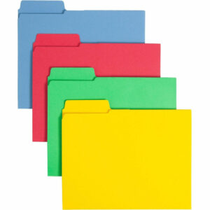 Smead SuperTab 1/3 Tab Cut Letter Recycled Top Tab File Folder (11905)
