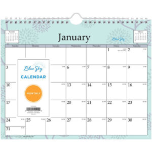 Blue Sky Rue Du Flore Wall Calendar (101613)